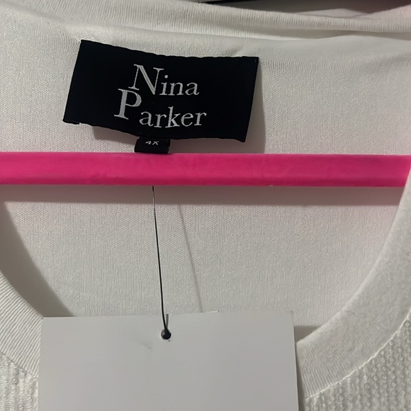 Beaut  White Sequins  Dress - Picture 3 of 4